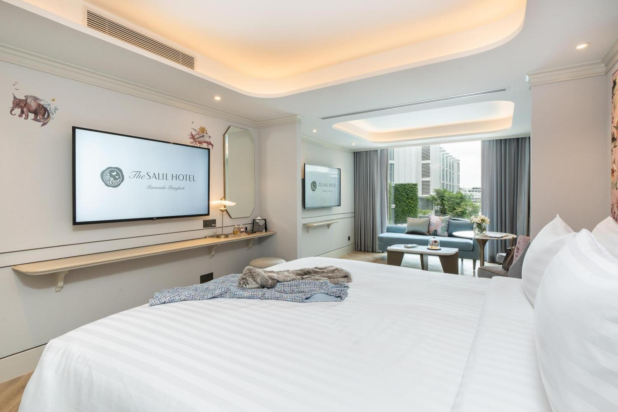 The Salil Hotel Riverside Bangkok Kültér fotó Deluxe Room