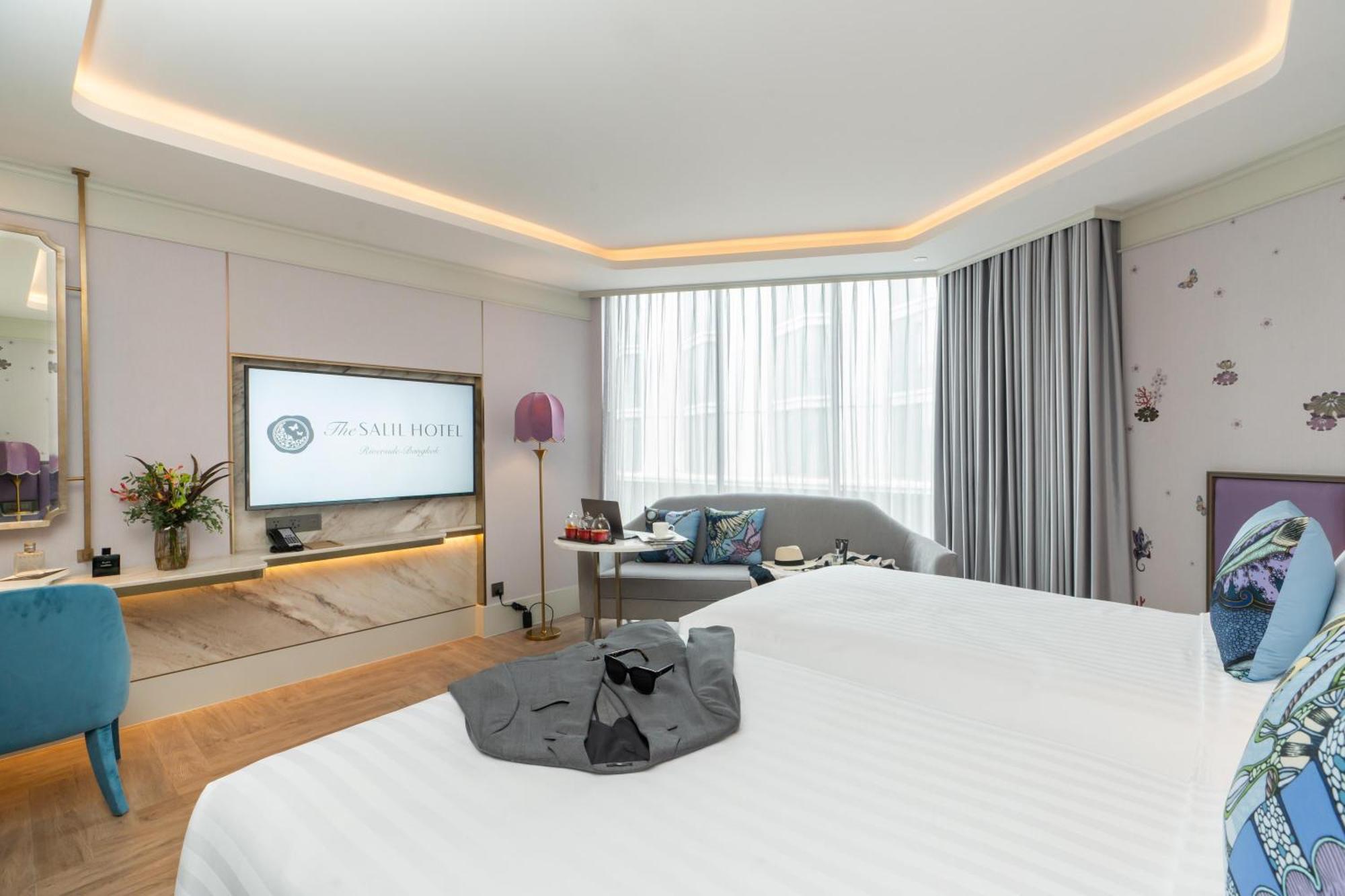 The Salil Hotel Riverside Bangkok Kültér fotó Deluxe Room