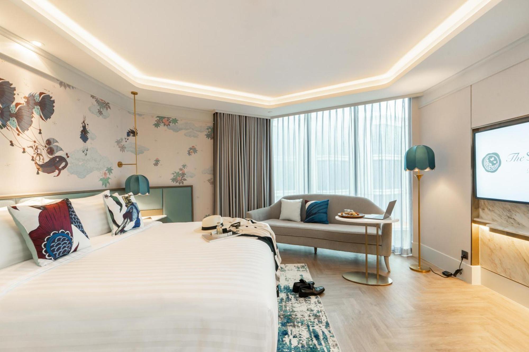 The Salil Hotel Riverside Bangkok Kültér fotó Deluxe Room